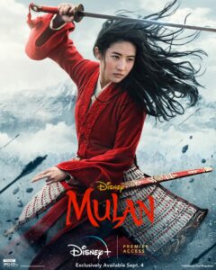 Mulan poster Disney+